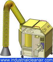 colector de polvo portátil