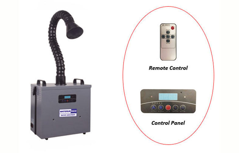 Purificador del aire del filtro del extractor HEPA del gas de soldadura de Digitaces que suelda
